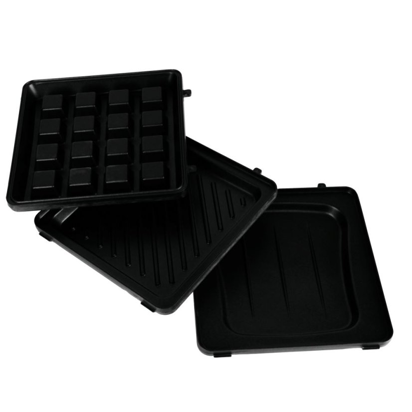 Multifunkční toustovač 3v1 s vyměnitelnými deskami Berlingerhaus Black Rose Collection BH-9832