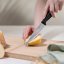 6 pcs knife set with bamboo stand Berlingerhaus Black Rose Collection BH-2970