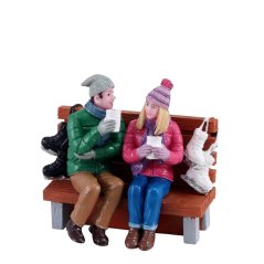 Figurines Lemax 12046 Hot Cocoa Drinkers