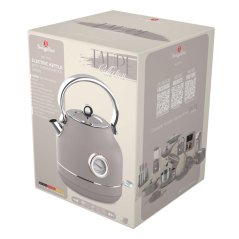 Rýchlovarná kanvica s teplomerom 1,7L Berlingerhaus Taupe Collection BH-9514