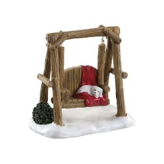 Table Accents Lemax 84363 Rustic Log Swing