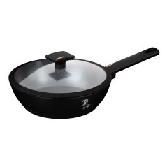 Hlboká panvica 2,3 L s pokrievkou 24 cm na indukciu s nepriľnavým povrchom Berlingerhaus Monaco Collection BH-7089