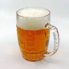 Ručne brúsený pohár na pivo Albert 500 ml