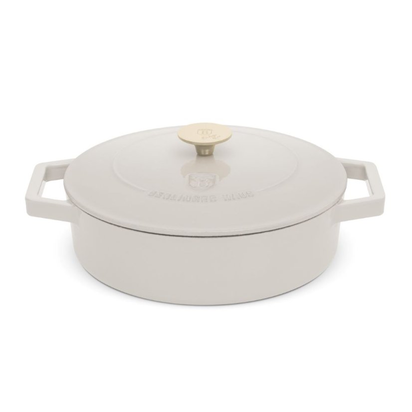 Ťažký liatinový hrniec s vekom Ø 26 cm 2,57 L Berlingerhaus Sahara Collection BH-6530