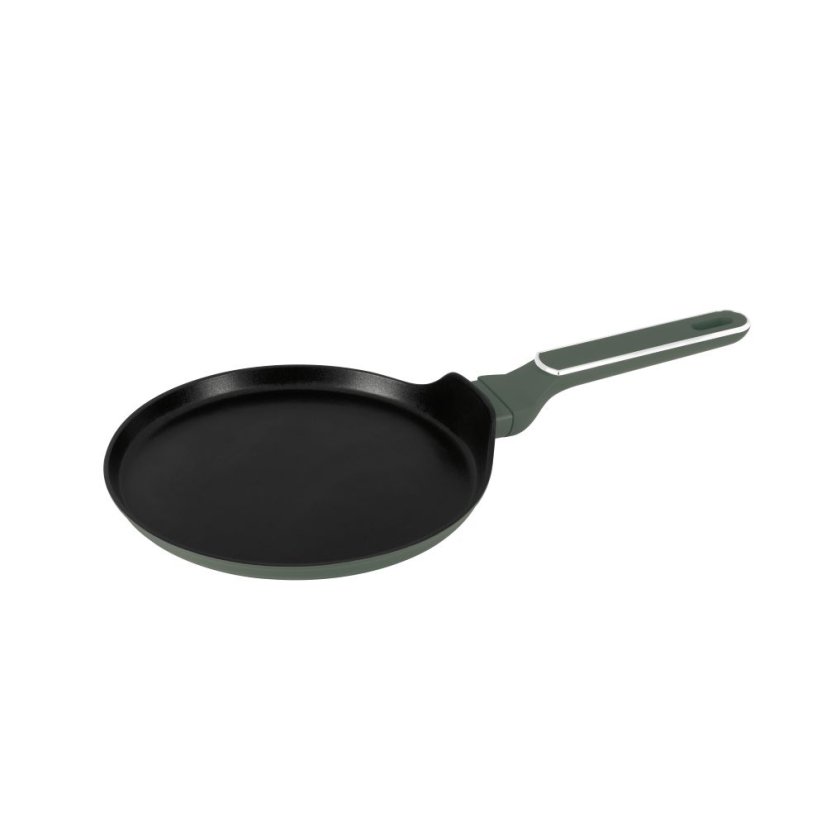 Panvica na palacinky s titanovým povrchom 25 cm Berlingerhaus Matte Green Collection BH-8153