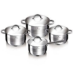 Sada nerezových hrncov 8 dielna Blaumann Gourmet Line BL-3115
