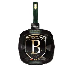 Grilovacia panvica s titanovým povrchom 28x28 cm Berlingerhaus Emerald Collection BH-6050