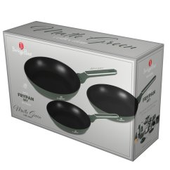 Sada 3 pánví Berlingerhaus Matte Green Collection BH-8206