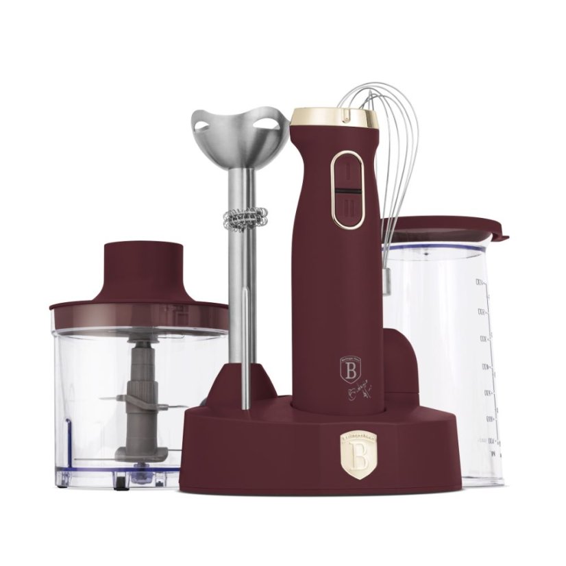 Ruční tyčový mixér 800W s příslušenstvím 6ks set Berlingerhaus Leonardo Collection BH-9563
