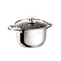 Nerezový kastról 2,6 L s pokrievkou Ø 18 cm Blaumann Gourmet Line BL-3871