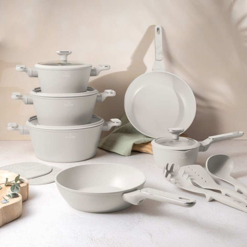 Sada hrnců 15 dílná Berlingerhaus Sahara Marble Collection BH-8401