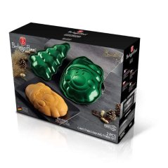 Forma na muffiny a bábovkové cesto sada 2ks x 26cm Berlingerhaus Emerald Collection BH-6949