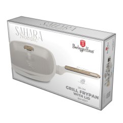 Grilovacia panvica s pokrievkou 28x28 cm Berlingerhaus Sahara Nordic Collection BH-8317
