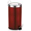 Pedálový kôš na odpadky 20L Berlingerhaus Metallic Line Burgundy BH-6424