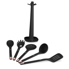 Kuchynské náčinie so stojanom 6 ks Berlingerhaus Black Rose Collection BH-8617