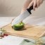 6 pcs knife set with bamboo stand Berlingerhaus Black Rose Collection BH-2970