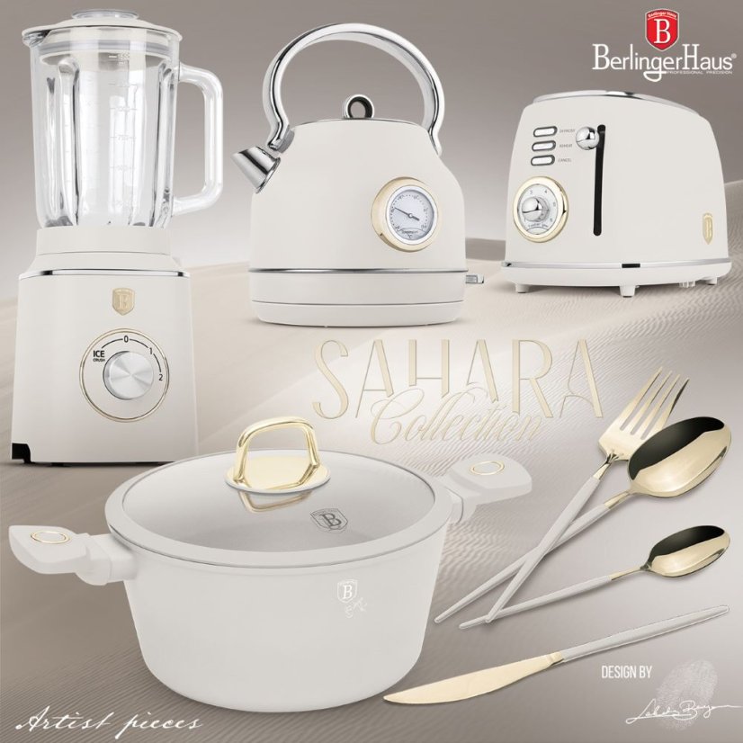 13 pcs cookware set Berlingerhaus Sahara Collection BH-8247N