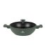 Wok s pokrievkou 30 cm Berlingerhaus Matte Green Collection BH-8160