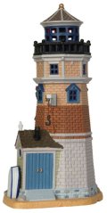 Lighted Building Lemax 45688 Holly Bay Lighthouse