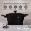 Sada hrncov 10 dielna Berlingerhaus Black Rose Collection BH-8362