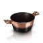 Kastról 4,1 L s mramorovým povrchom 24cm Berlingerhaus Metallic Line Rose Gold Noir BH-1895