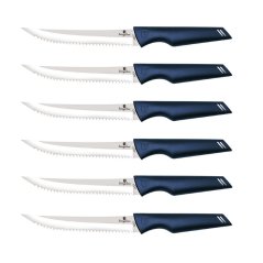 Steakové nože 6 dielna sada Berlingerhaus Metallic Line Aquamarine Edition BH-2782