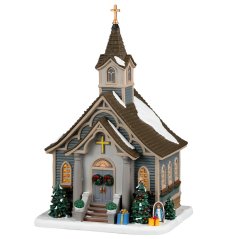 Lighted Building Lemax 35066 Small Town Church