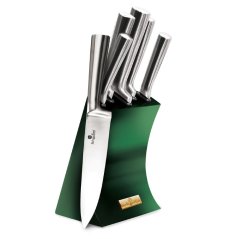 Sada kuchynských nožov v stojane 6 dielna Berlingerhaus Emerald Collection BH-2448