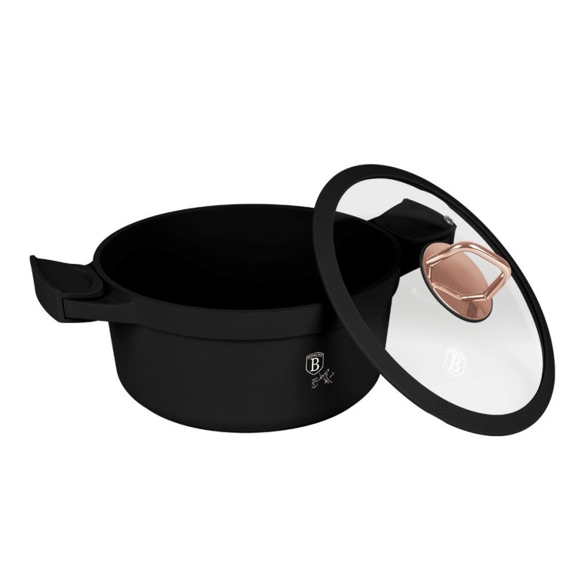 Kastról 4,4 L s titanovým povrchom 24cm Berlingerhaus Black Rose Collection BH-1457