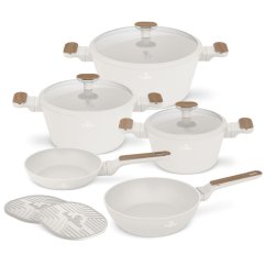 10 pcs cookware set Berlingerhaus Sahara Nordic Collection BH-8324