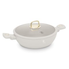 Shallow pot 3.8 L with lid 28 cm Berlingerhaus Sahara Collection BH-8068
