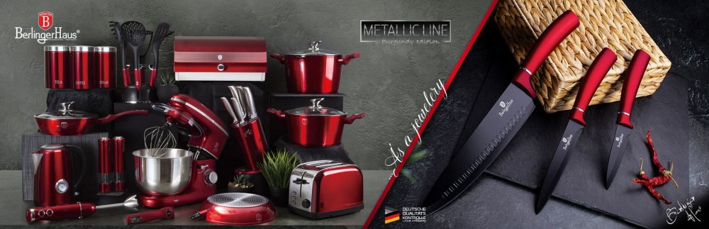Metallic Line Burgundy - Extra sleva