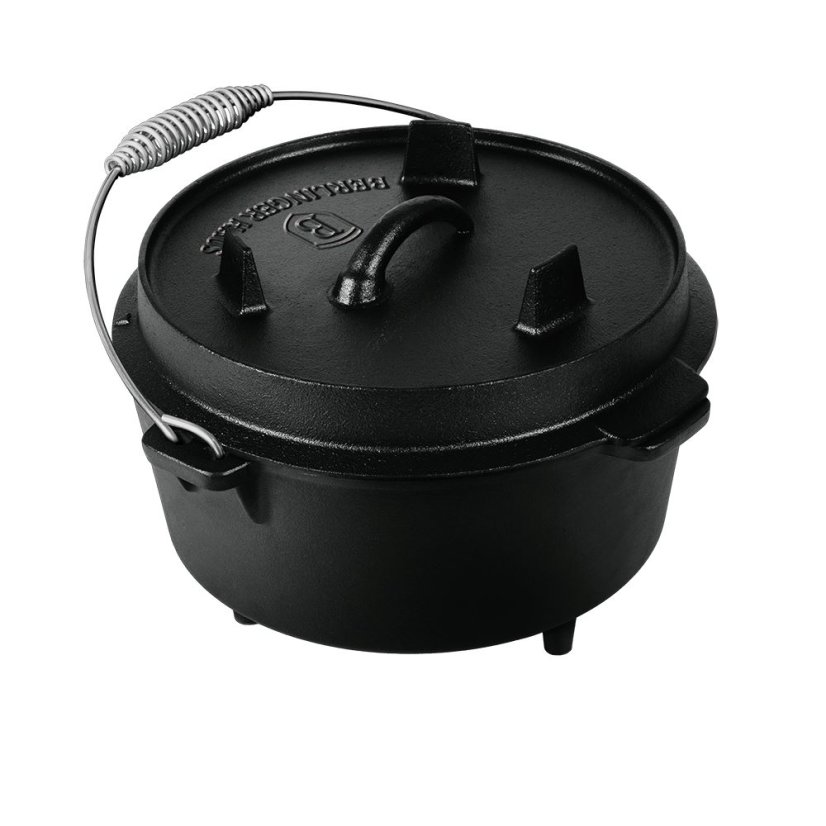 Ťažký liatinový holandský hrniec s vekom Ø 25 cm 4L Berlingerhaus Strong Mold Seria LP-BH-192