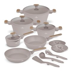Sada hrncov 15 dielna Berlingerhaus Taupe Nordic Collection BH-8344