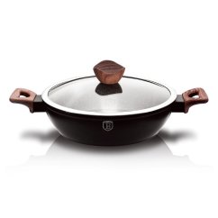 Plytký kastról 3,8 L s mramorovým povrchom 28 cm Berlingerhaus Ebony Rosewood Collection BH-1739