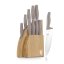 Sada kuchynských nožov s bambusovým stojanom 10 dielna Berlingerhaus Taupe Collection BH-3122