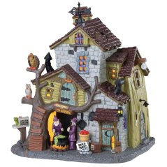 Lighted Building Lemax 85308 Witch and warlock residence