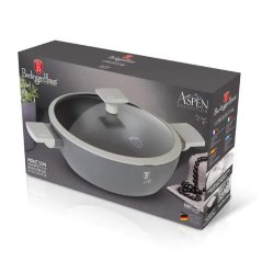 Plytký kastról 3,8 L na indukciu s nepriľnavým povrchom 28 cm Berlingerhaus Aspen Collection BH-7070