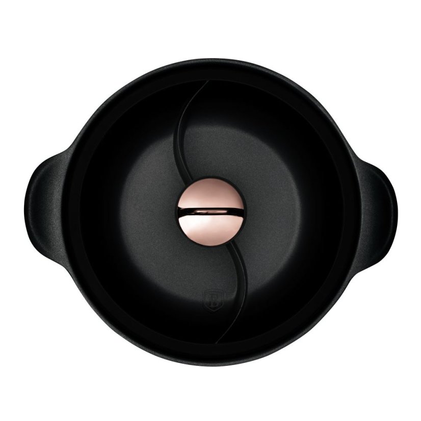 Plytký kastról 4,2 L s titanovým povrchom 30 cm Berlingerhaus Black Rose Collection BH-8627
