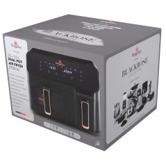 Teplovzdušná fritéza s dvojitým košom 5,5L+ 3,5L Berlingerhaus Black Rose Collection BH-9467