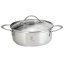 Nerezový kastról 7 L s pokrievkou Ø 28 cm Berlingerhaus Silver Jewellery Collection BH-6282
