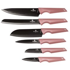 Sada kuchynských nožov 6 dielna Berlingerhaus I-Rose Edition BH-2595
