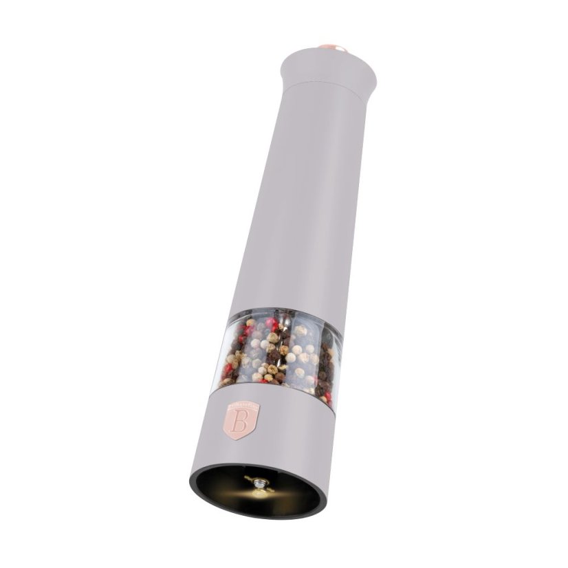 Elektrický mlynček na soľ a korenie 2 dielna sada Berlingerhaus Taupe Collection BH-9544