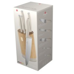 6 pcs knife set with bamboo stand Berlingerhaus Sahara Collection BH-2755
