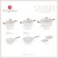 10 pcs cookware set Berlingerhaus Sahara Nordic Collection BH-8324