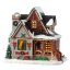 Lighted Building Lemax 35077 Christmas Cabin