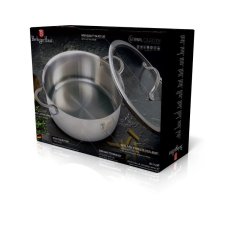 Nerezový kastról 4,5 L s pokrievkou Ø 24 cm Berlingerhaus Eternal Collection BH-7428