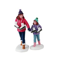 Figurines Lemax 42324 Skating Sisters