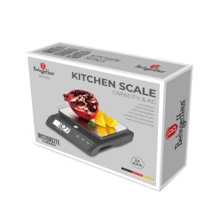 Digital kitchen scale, capacity 6 kg Berlingerhaus Anthracite Collection BH-9920