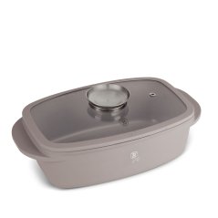 Zapekacia misa 32 cm s pokrievkou a aroma držadlom Berlingerhaus Taupe Collection BH-8778
